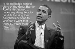 Obama G20 Barrier Reef quote
